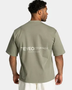 Discount T-shirt oversize Pace « kaki » Homme T-shirts