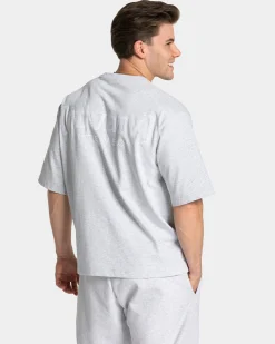 Clearance T-shirt oversize RI’VAIV « gris clair » Homme T-shirts