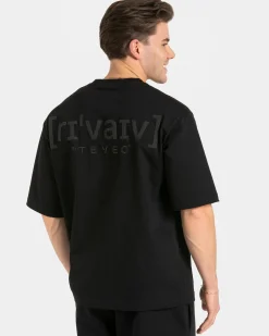 Fashion T-shirt oversize RI’VAIV « noir » Homme T-shirts
