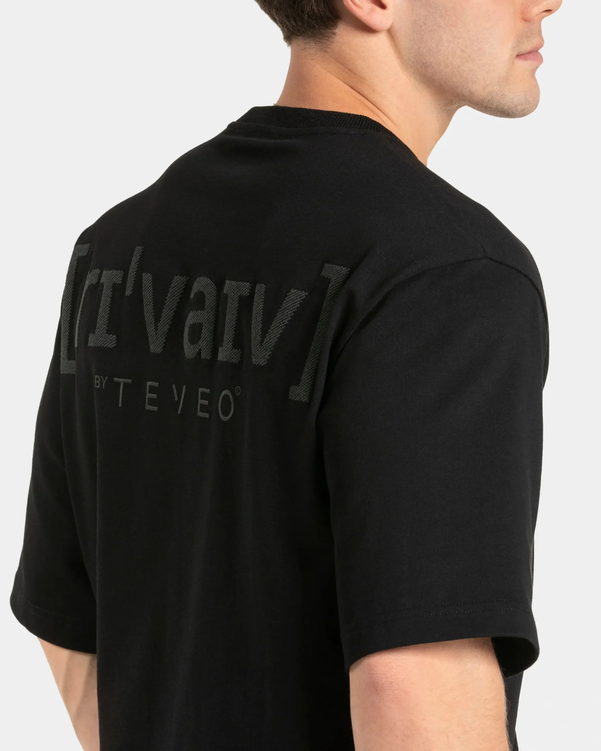 Fashion T-shirt oversize RI’VAIV « noir » Homme T-shirts
