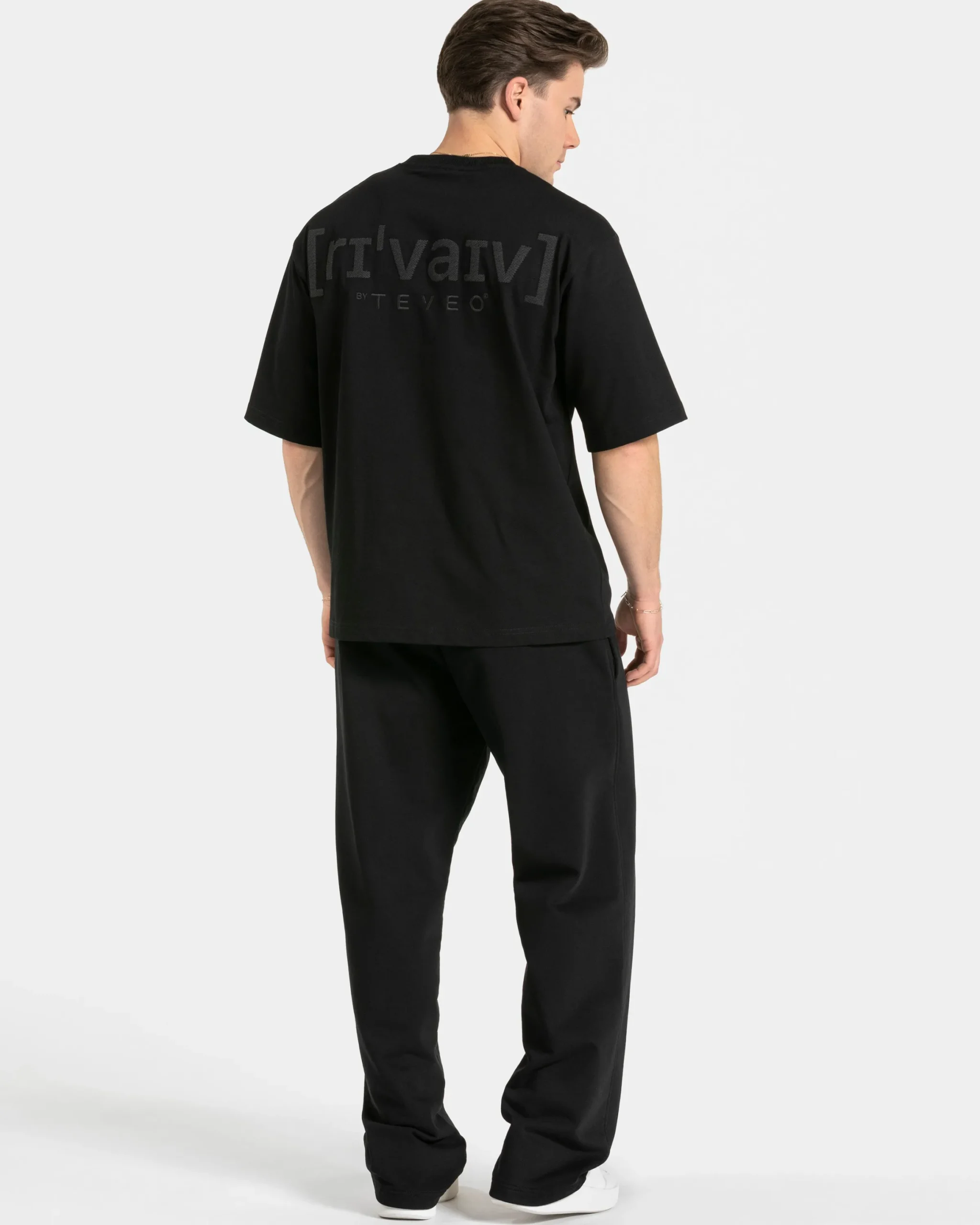 Fashion T-shirt oversize RI’VAIV « noir » Homme T-shirts