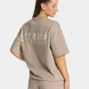 Sale T-shirt oversize RI’VAIV « taupe » Femme T-shirts