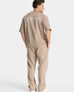Clearance T-shirt oversize RI’VAIV « taupe » Homme T-shirts
