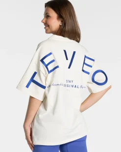 Best T-shirt oversize Signature « Off White » Femme T-shirts