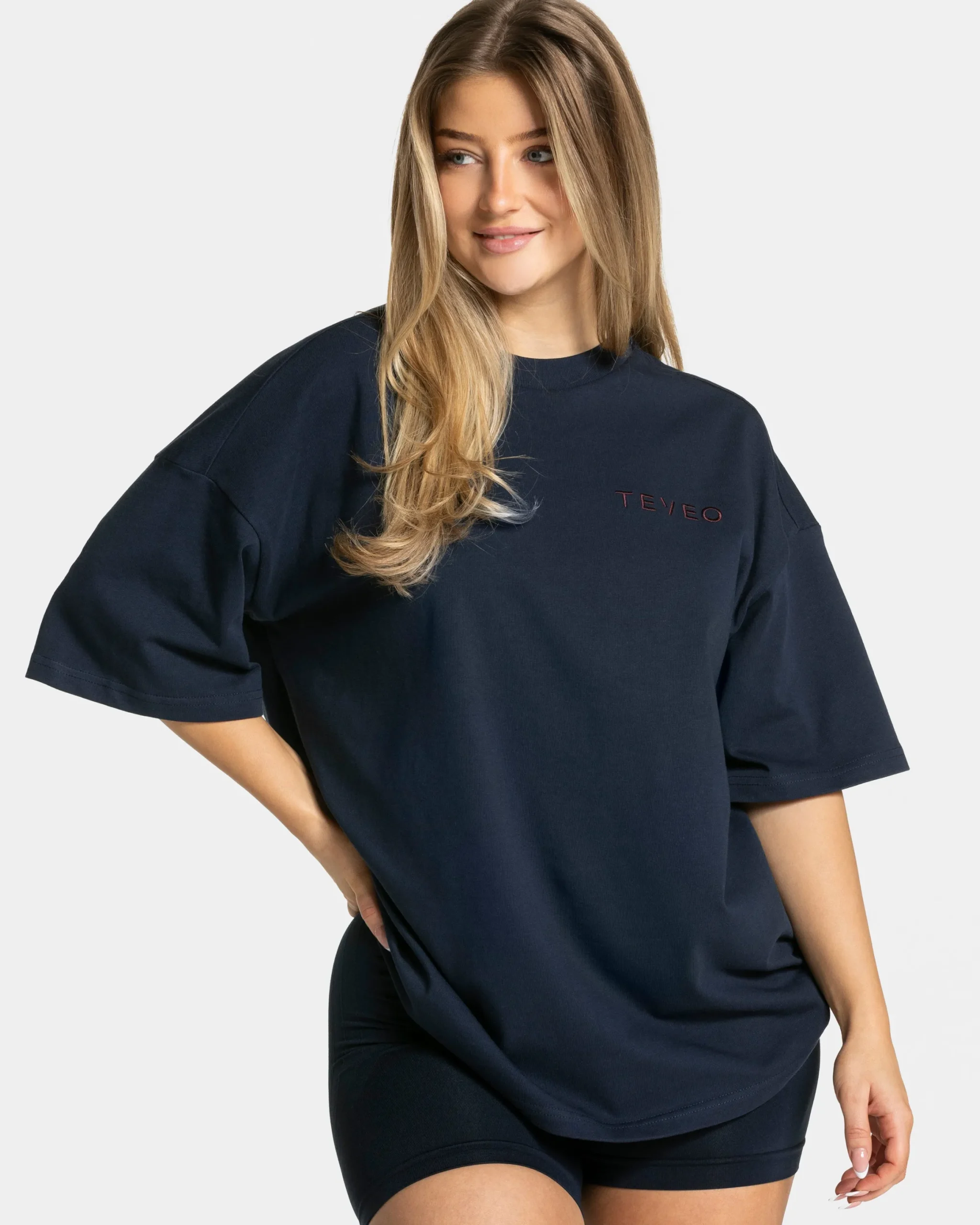 Outlet T-shirt oversize Signature « Midnight » Femme T-shirts