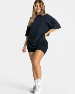 Outlet T-shirt oversize Signature « Midnight » Femme T-shirts
