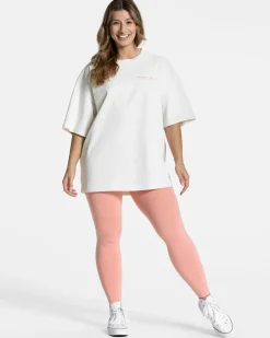 New T-shirt oversize Signature « Peach » Femme T-shirts