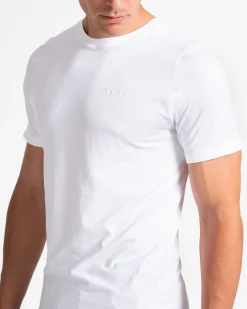 Discount T-shirt Pace Fitted « blanc » Homme T-shirts