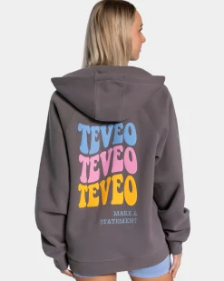 New Veste de sport Candy Oversized « graphite » Femme Sweats À Capuche Et Vestes De Sport