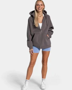 New Veste de sport Candy Oversized « graphite » Femme Sweats À Capuche Et Vestes De Sport