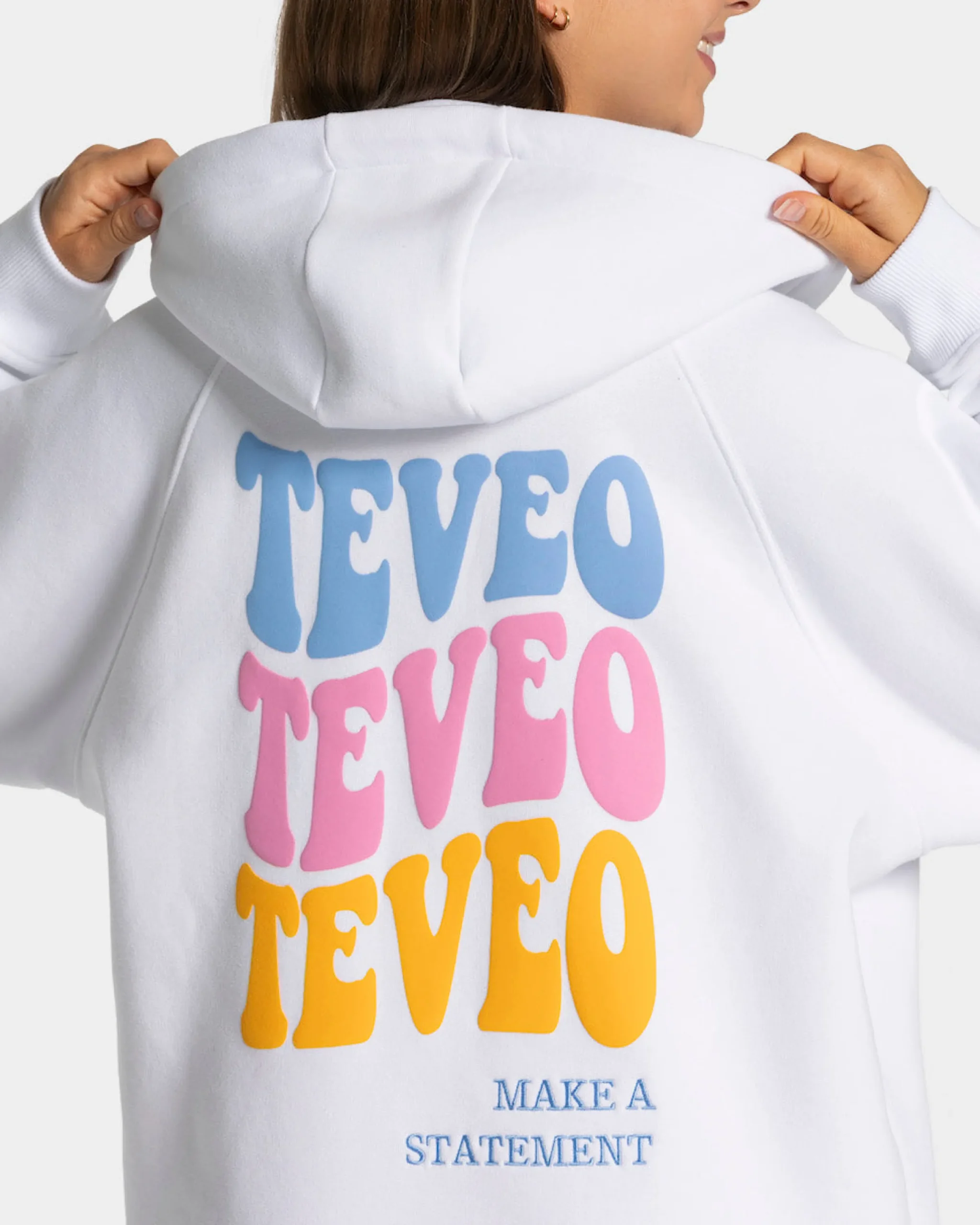 Online Veste de sport Candy Oversized « blanc » Femme Sweats À Capuche Et Vestes De Sport