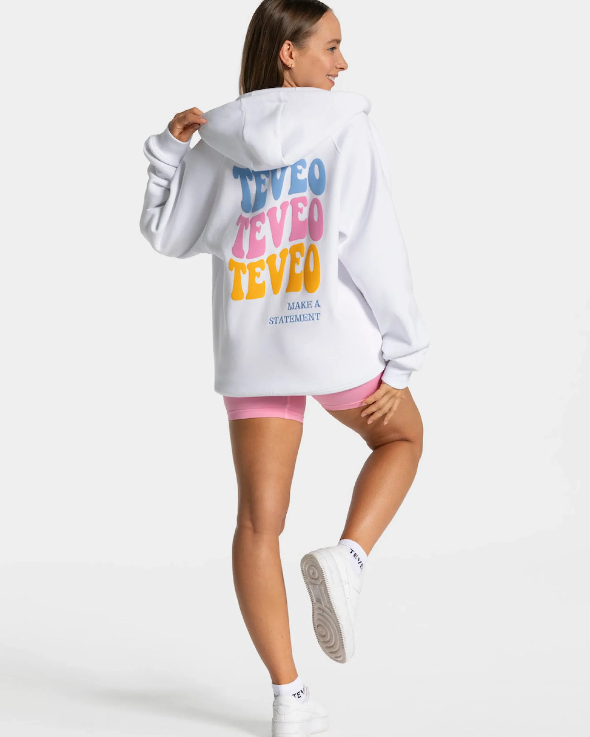 Online Veste de sport Candy Oversized « blanc » Femme Sweats À Capuche Et Vestes De Sport