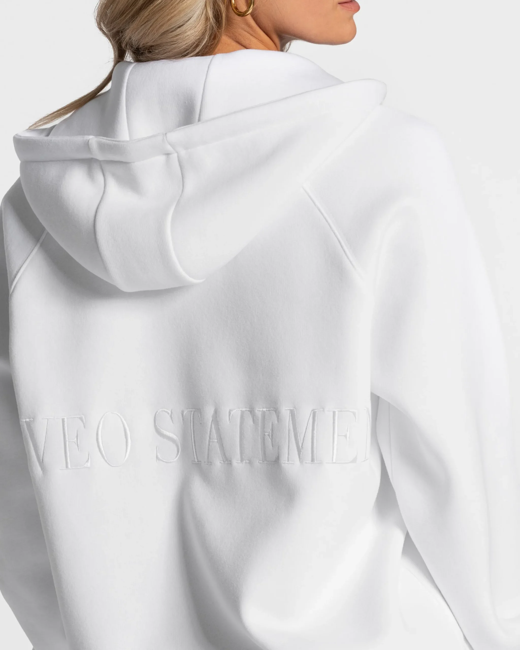 Online Veste de sport Statement Oversized « blanc » Femme Sweats À Capuche Et Vestes De Sport