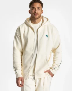 Discount Veste de sport zippée Ignite « Off White » Homme Sweats À Capuche Et Sweats Zippés