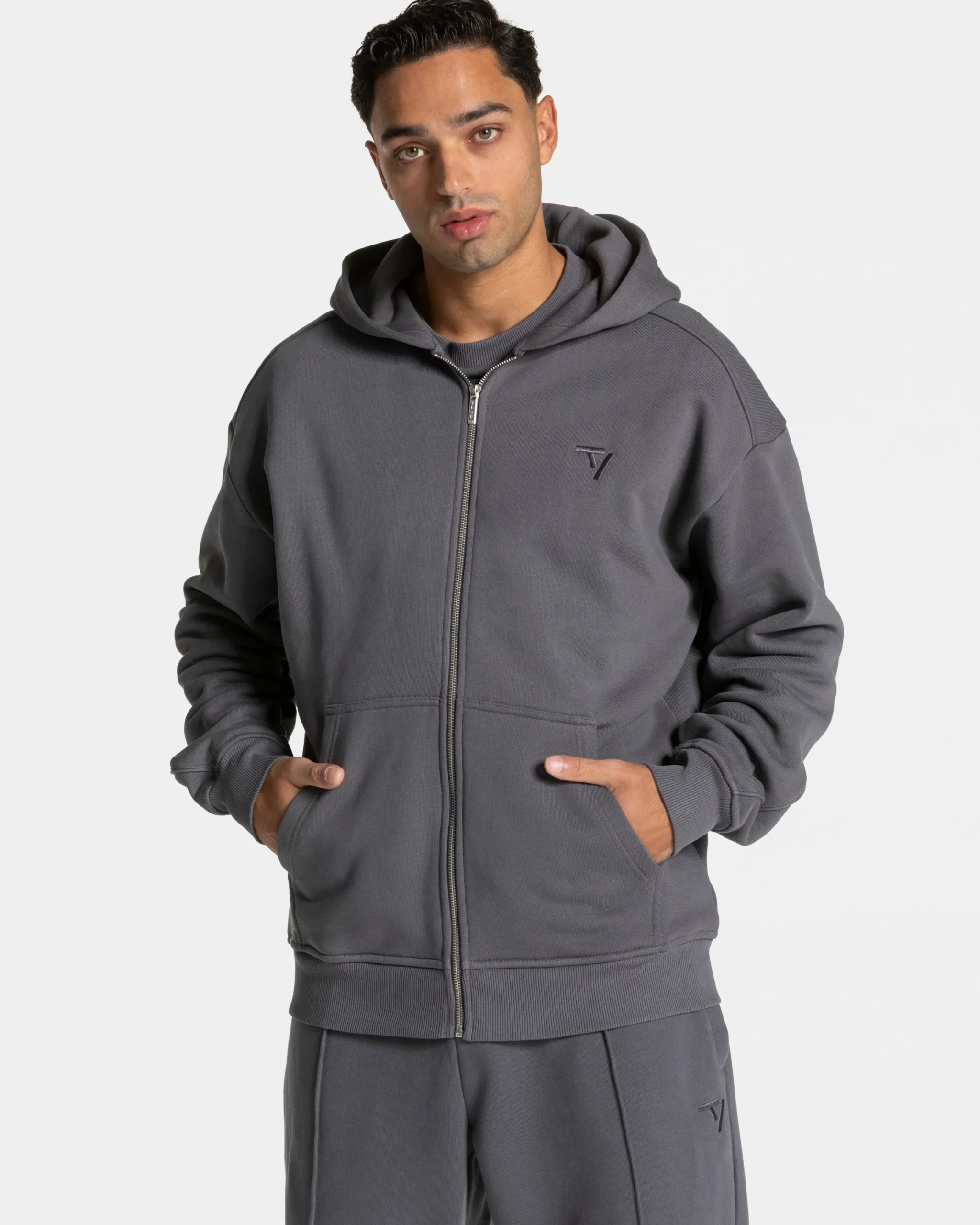 Sale Veste de sport zippée Ignite « graphite » Homme Sweats À Capuche Et Sweats Zippés