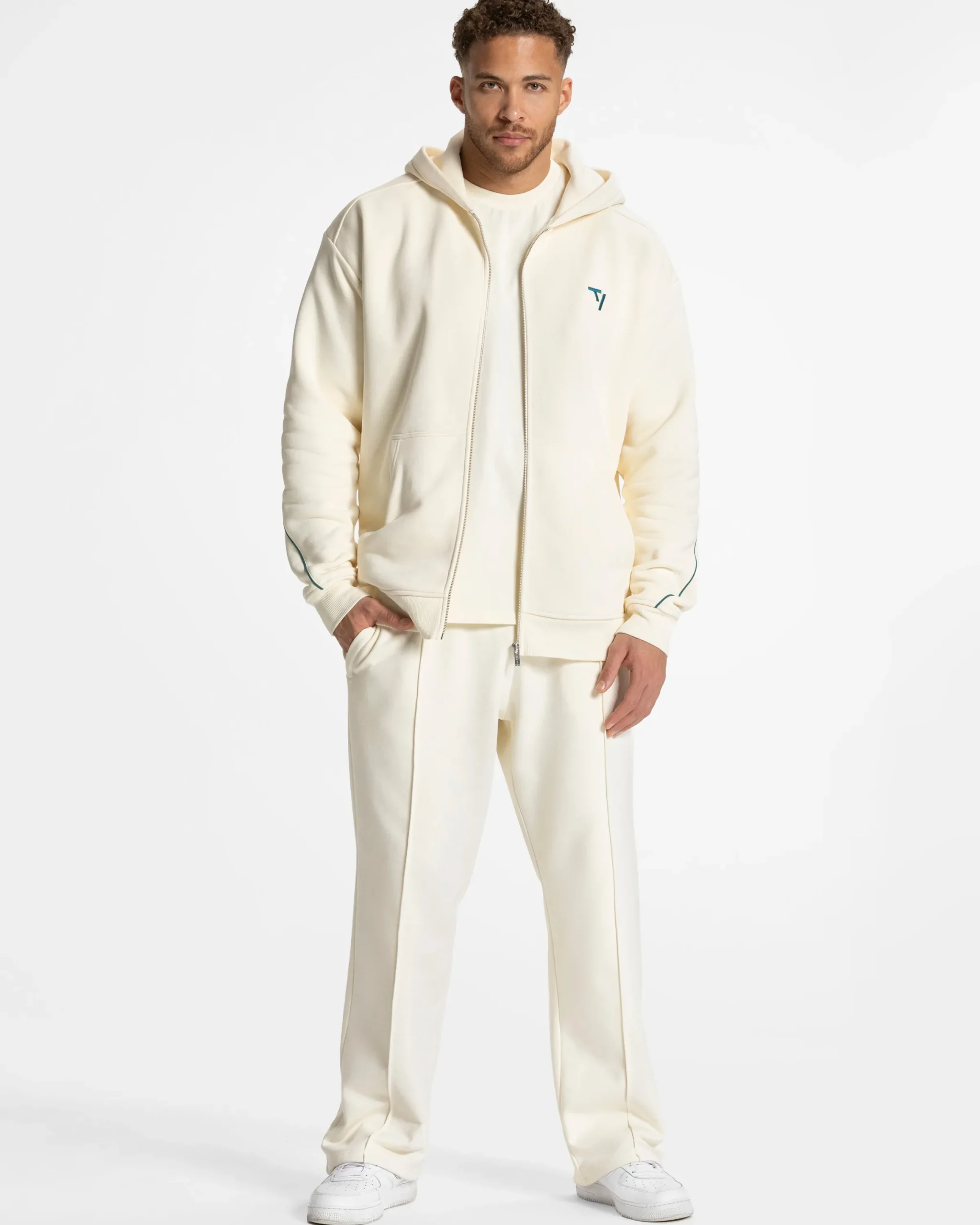 Discount Veste de sport zippée Ignite « Off White » Homme Sweats À Capuche Et Sweats Zippés