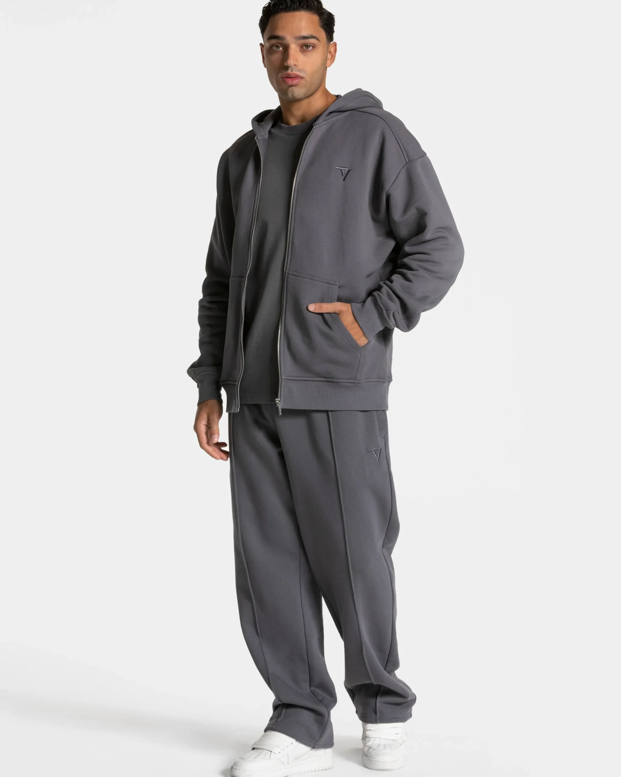 Sale Veste de sport zippée Ignite « graphite » Homme Sweats À Capuche Et Sweats Zippés