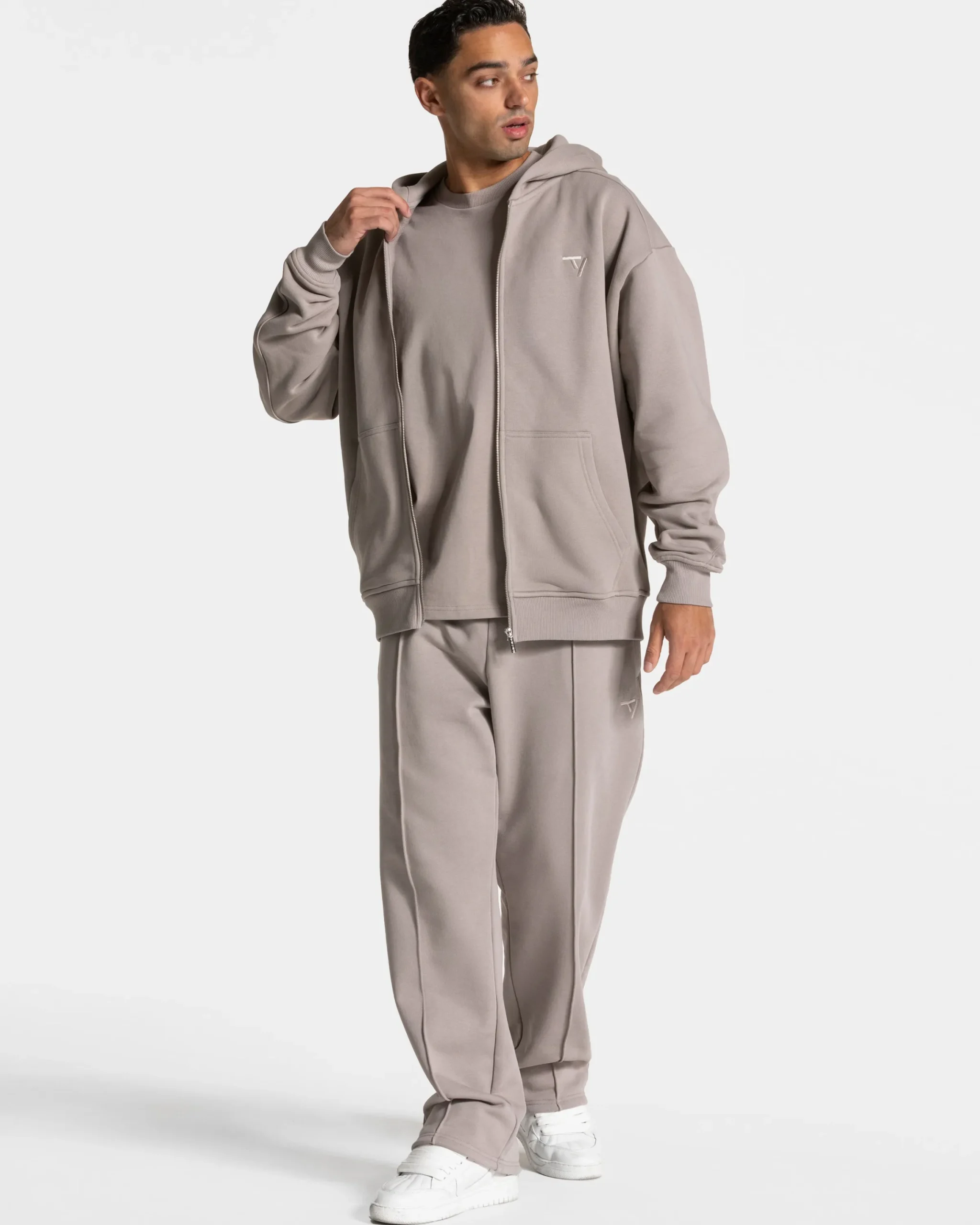Sale Veste de sport zippée Ignite « stone » Homme Sweats À Capuche Et Sweats Zippés