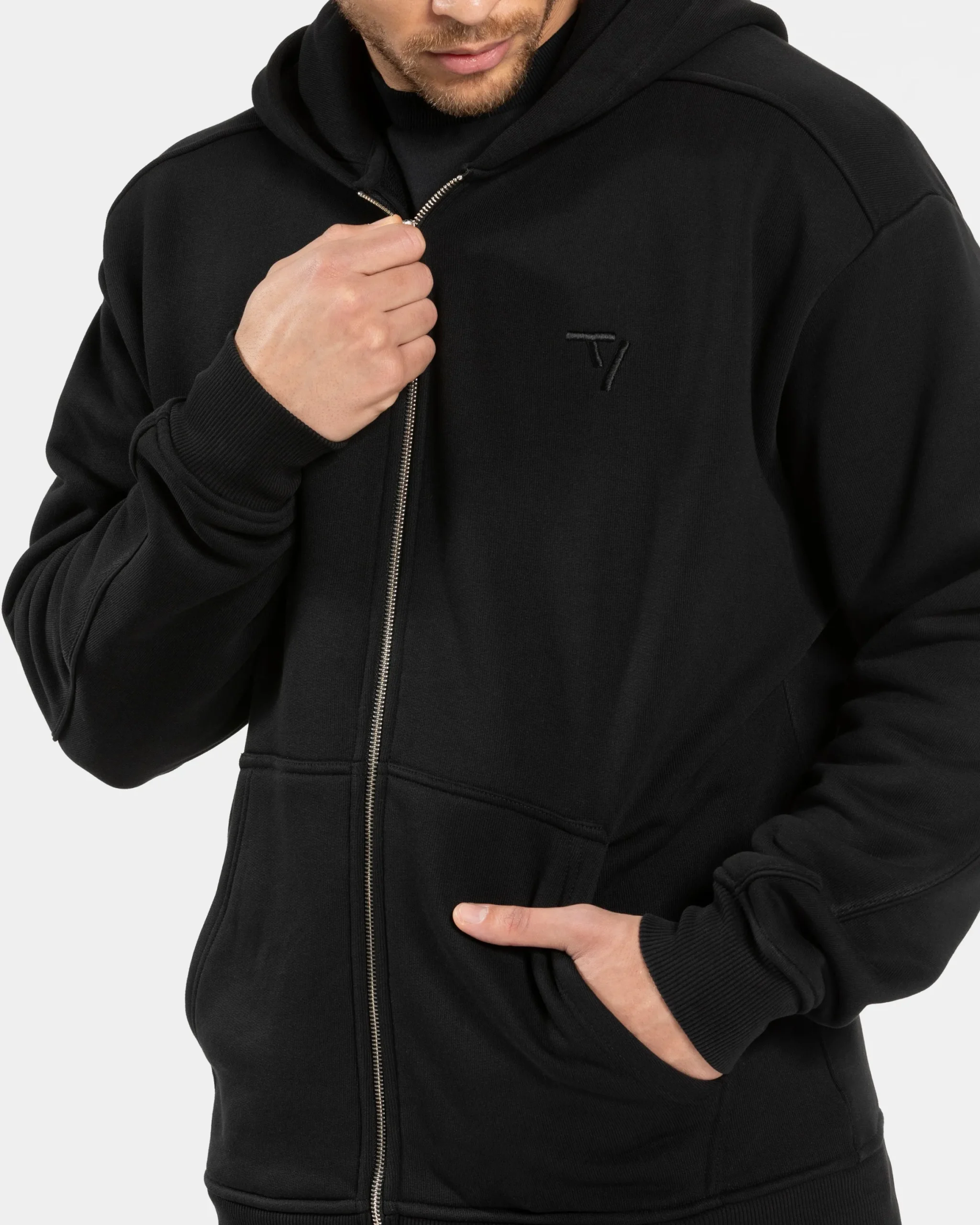 Online Veste de sport zippée Ignite « noire » Homme Sweats À Capuche Et Sweats Zippés
