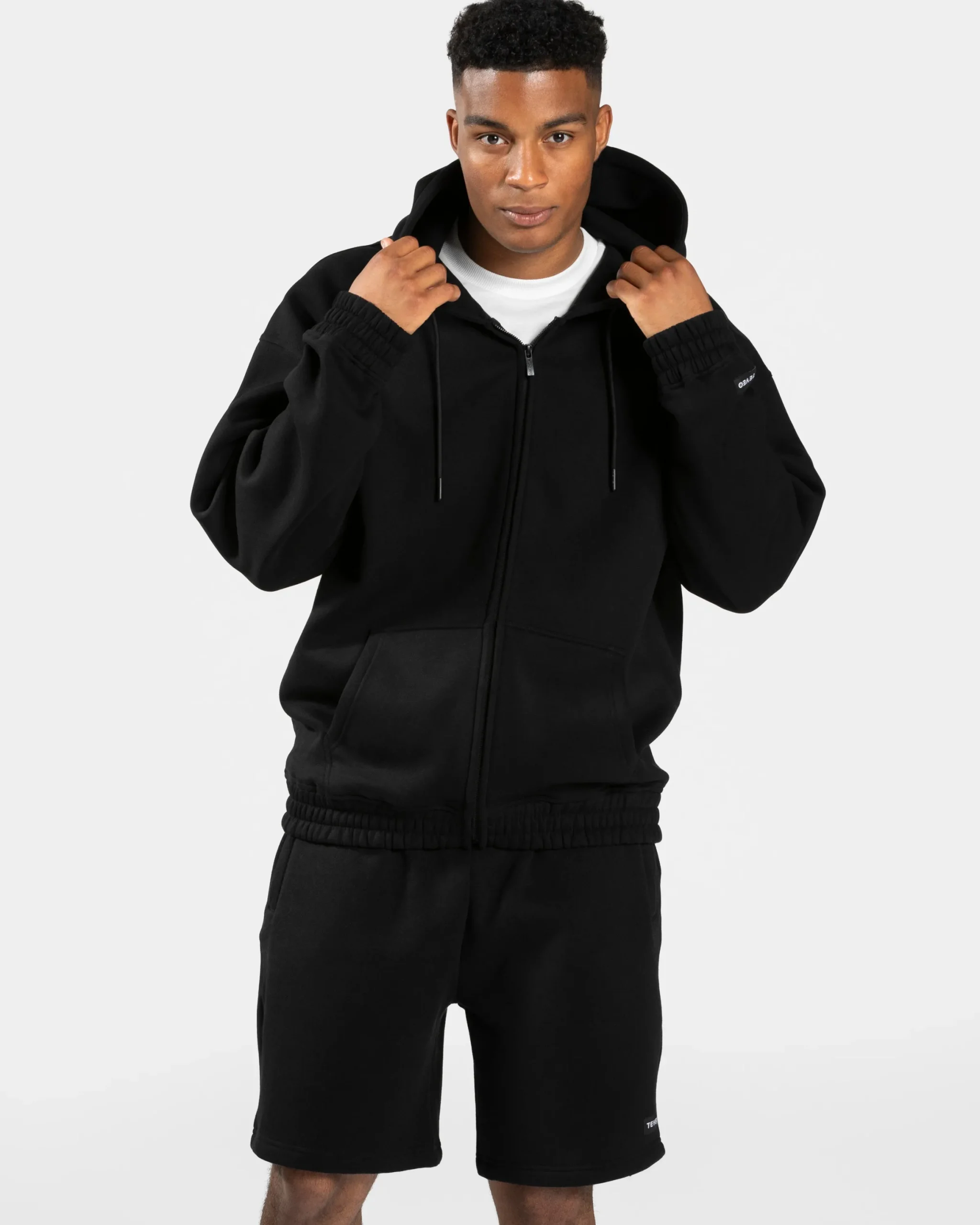 Discount Veste de sport zippée oversize Anniversary « noir » Homme Sweats À Capuche Et Sweats Zippés