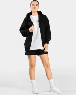 New Veste de sport zippée oversize Anniversary « noir » Femme Sweats À Capuche Et Vestes De Sport