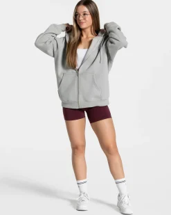 Online Veste oversize Candy « gris clair » Femme Sweats À Capuche Et Vestes De Sport