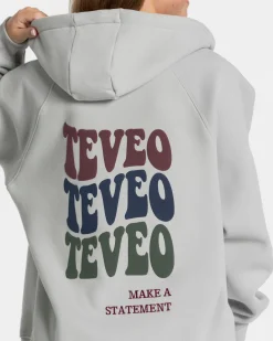 Online Veste oversize Candy « gris clair » Femme Sweats À Capuche Et Vestes De Sport