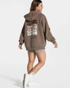 New Veste oversize Candy « moka » Femme Sweats À Capuche Et Vestes De Sport