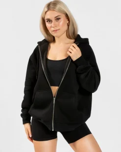 New Veste oversize Candy « noir » Femme Sweats À Capuche Et Vestes De Sport