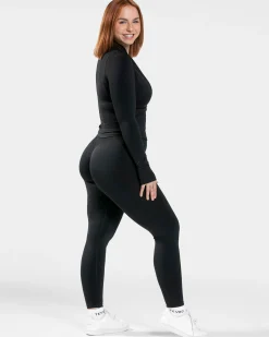 New Veste zippée Femme Shaping « kaki » Femme Hauts À Manches Longues