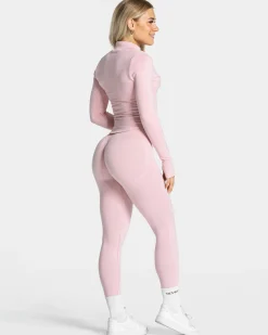 Hot Veste zippée Femme Shaping « rose » Femme Hauts À Manches Longues