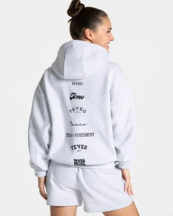 Hot Veste zippée oversize Anniversary pour femmes « gris clair » Femme Sweats À Capuche Et Vestes De Sport